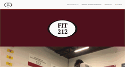 Desktop Screenshot of fit212maine.com